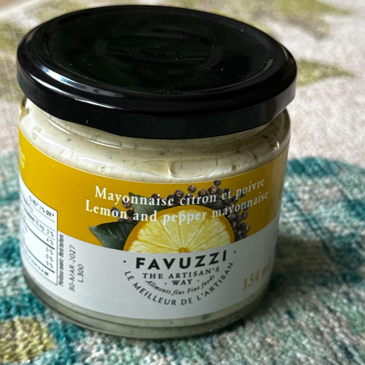 Lemon and Pepper Mayonnaise