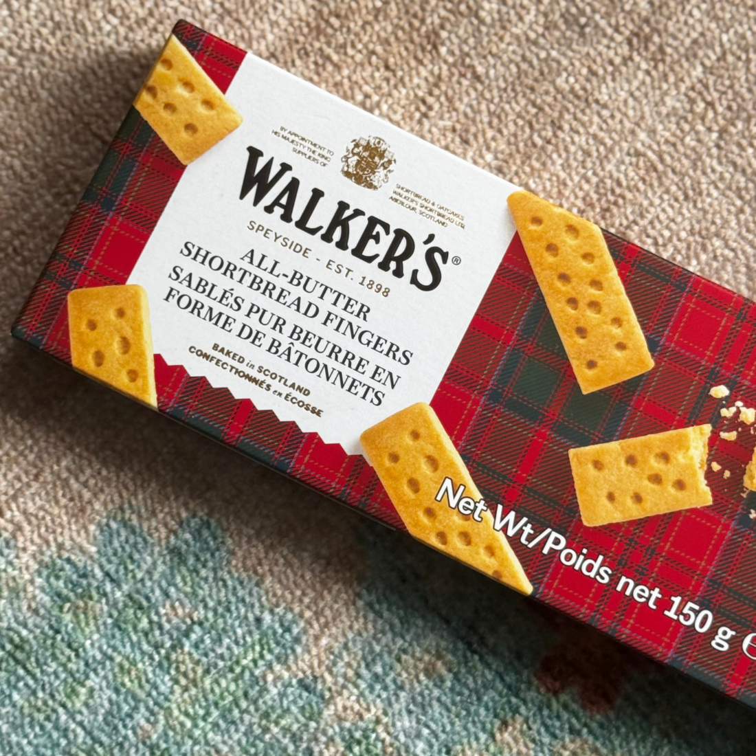 Pure Butter Shortbread Fingers